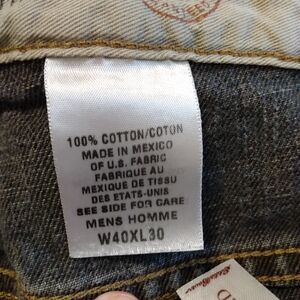 Eddie Bauer Jeans 40x30 Men  Original Fit Straight Leg Dark Wash